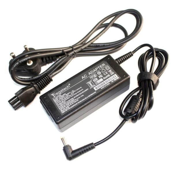 Regatech Acer Travelmate 5745 Laptop Charger 19V 3.42A 65W Adapter 5.5 x 1.7mm