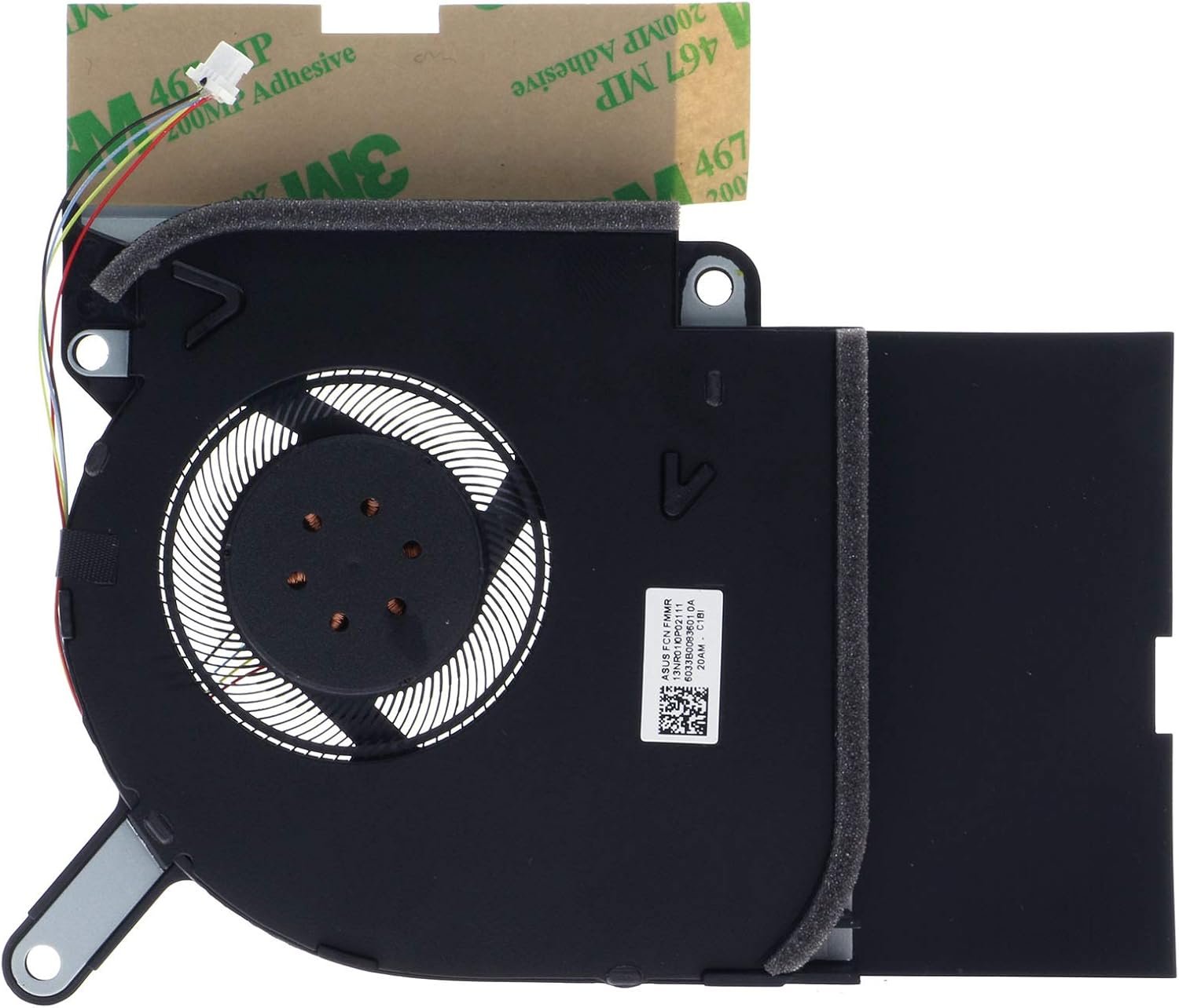 Ventilateur/refroidisseur Pour Asus ROG Strix G712LU G531GU G731GV Etc. - Pièce Remplacement 13NR01I0P01011